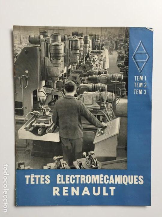 Cat&aacute;logos publicitarios: RENAULT Tetes Electromecaniques - Foto 1