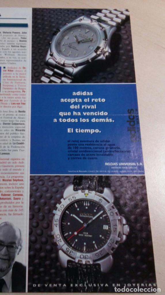 Cat&aacute;logos publicitarios: ADIDAS SPORT WATCH.PUBLICIDAD ADIDAS.PUBLICIDAD RELOJES.1995
