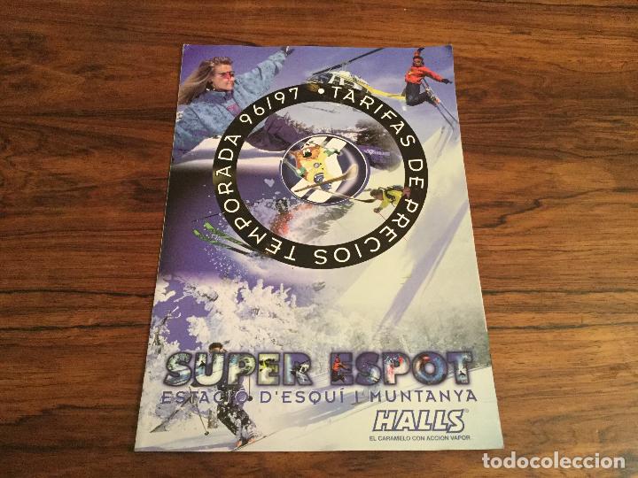 Cat&aacute;logos publicitarios: CATALOGO ESTACION ESQUI SUPER ESPOT. PARAISO BLANCO.  SKI