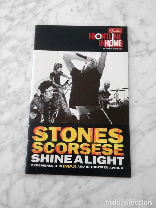 Cat&aacute;logos publicitarios: CATALOGO GUITARRAS FENDER ROLLING STONES
