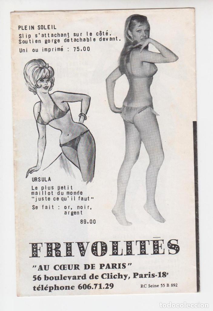 Cat&aacute;logos publicitarios: Catalogo de biquinis franc&eacute;s - Tr&iacute;ptico - Foto 1