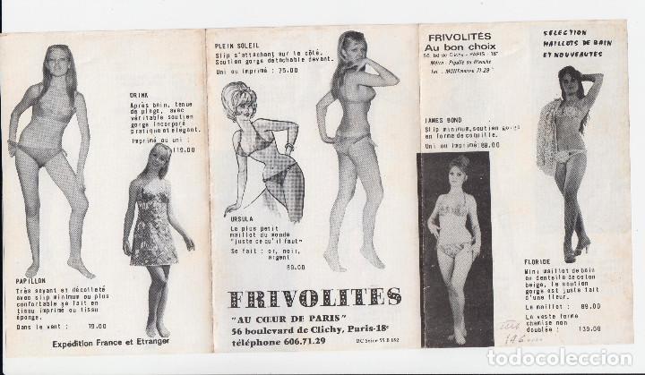 Cat&aacute;logos publicitarios: Catalogo de biquinis franc&eacute;s - Tr&iacute;ptico - Foto 2