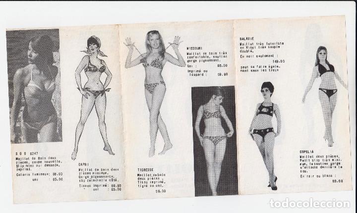 Cat&aacute;logos publicitarios: Catalogo de biquinis franc&eacute;s - Tr&iacute;ptico - Foto 3