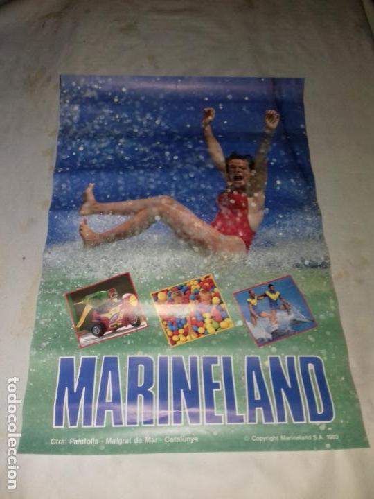 Werbekataloge: CARTEL. MARINELAND. MALGRAT DE MAR. CATALUNYA. 1989.