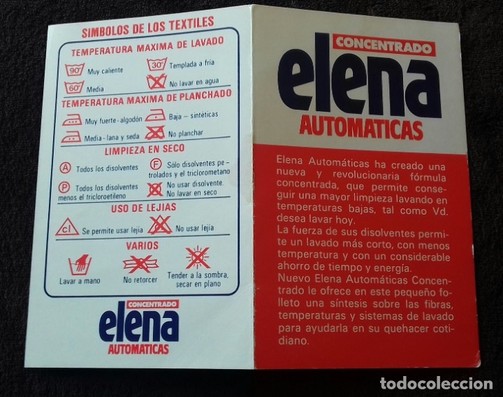 Cat&aacute;logos publicitarios: ELENA AUTOMATICAS. PUBLICIDAD. - Foto 5