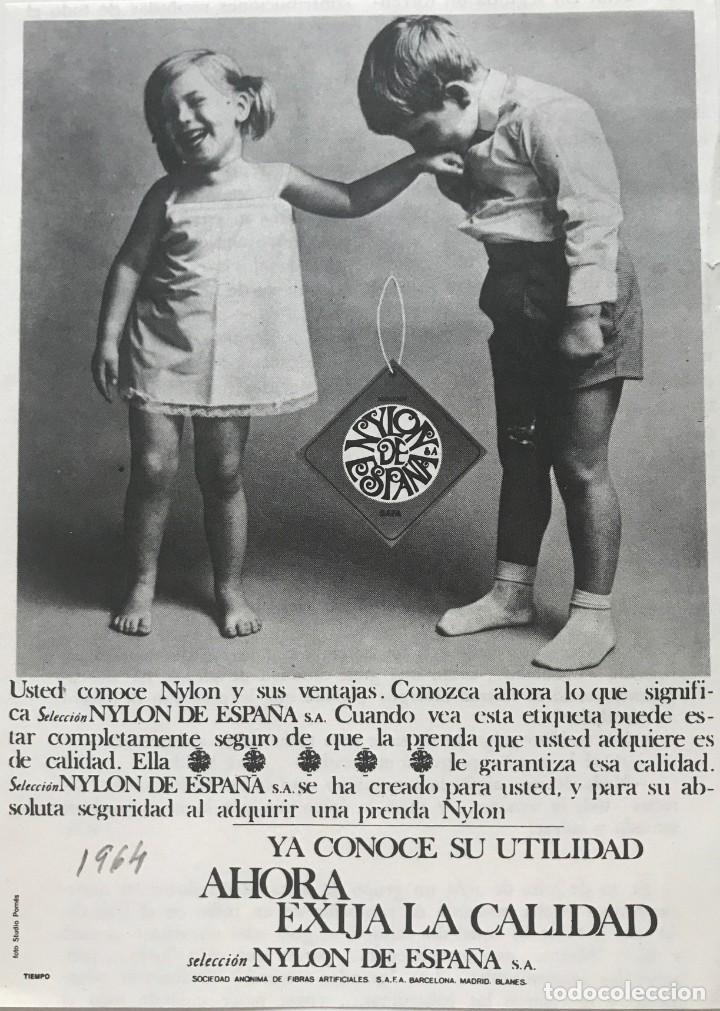 Advertising Catalogs: 1964 PUBLICIDAD NYLON DE ESPA&Ntilde;A.