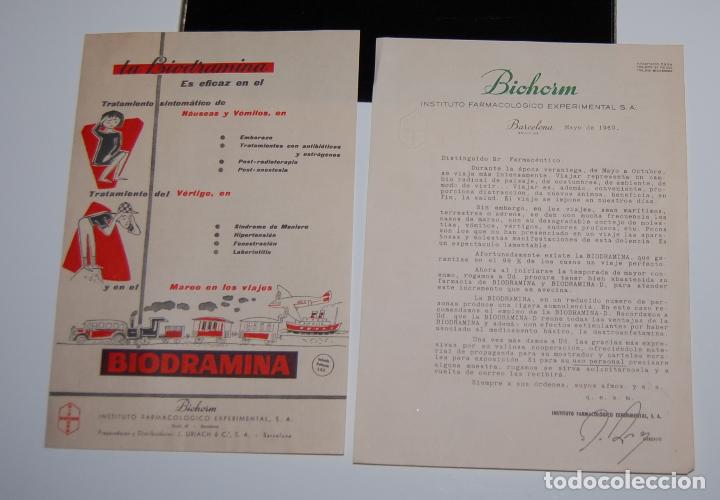 Catalogues publicitaires: PUBLICIDAD BIODRAMINA LAB. BIOHORM PREPARADOR Y DISTRIBUIDOR J. URIACH BARCELONA