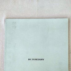 Catálogos publicitarios: CATÁLOGO BURBERRY. SPRING - SUMMER (PRIMAVERA - VERANO) 2002.. Lote 152431518