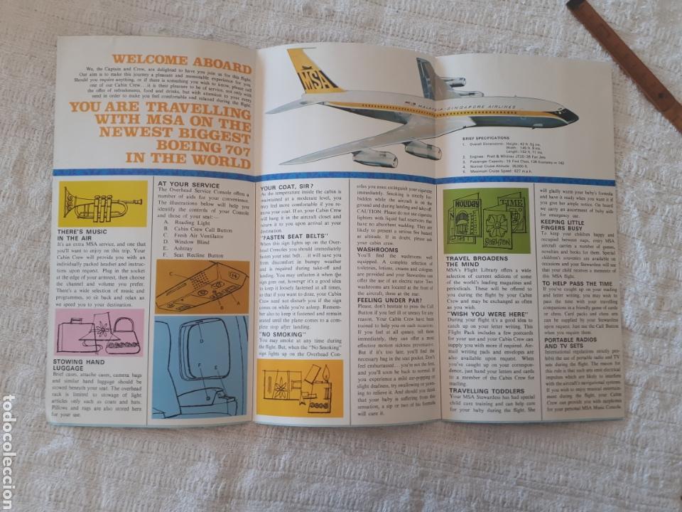 Cat&aacute;logos publicitarios: Lote 2 cat&aacute;logo publicitario MSA Flight Guide - Foto 2
