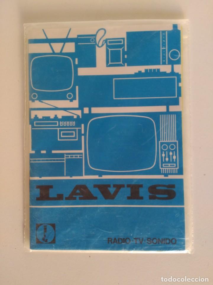 Cat&aacute;logos publicitarios: Antiguo cat&aacute;logo televisor Levis - Foto 2