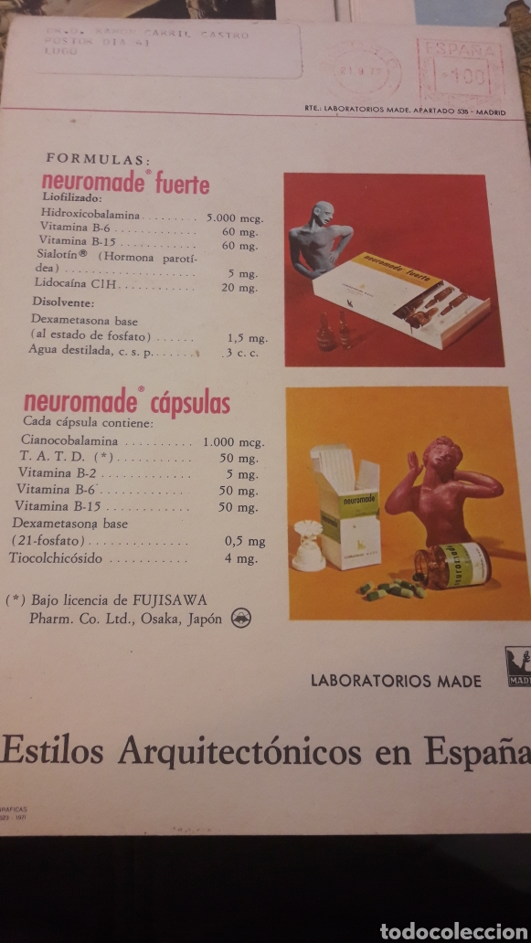 Cat&aacute;logos publicitarios: Laboratorios Made monumentos siete - Foto 1