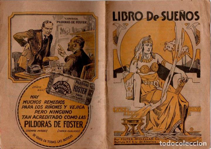 Cat&aacute;logos publicit&aacute;rios: LIBRO DE SUE&Ntilde;OS PUBLICIDAD P&Iacute;LDORAS DE FOSTER