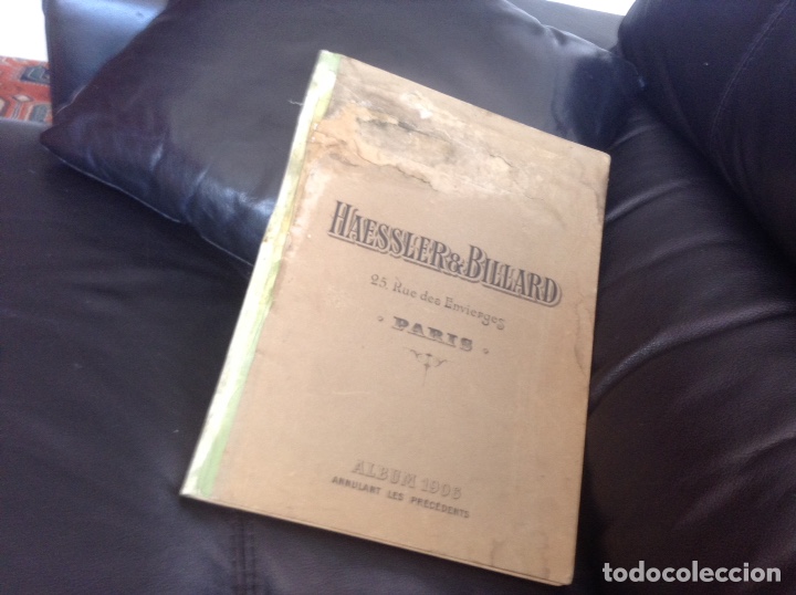 Advertising Catalogs: Album de Herrajes Haessler Billard a&ntilde;o 1906. Con 94 laminas
