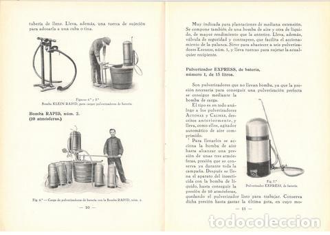 Advertising Catalogs: LA LUCHA CONTRA LAS PLAGAS DEL CAMPO. APARATOS PULVERIZADORES PENTA S.A. (Madrid) 1930