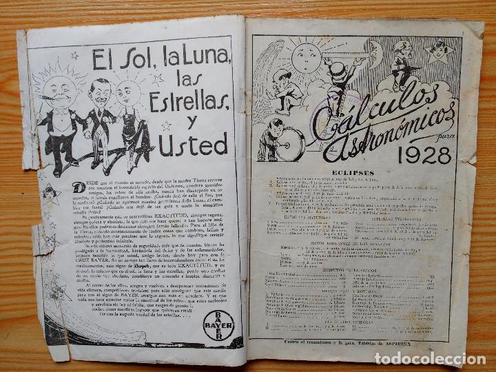 Cat&aacute;logos publicitarios: ALMANAQUE BAYER 1928 - Foto 5