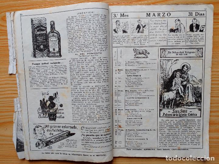 Cat&aacute;logos publicitarios: ALMANAQUE BAYER 1928 - Foto 13