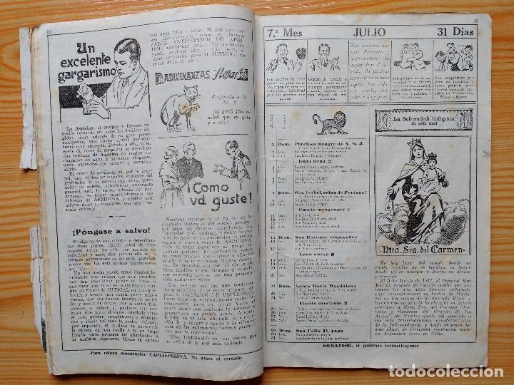 Cat&aacute;logos publicitarios: ALMANAQUE BAYER 1928 - Foto 18