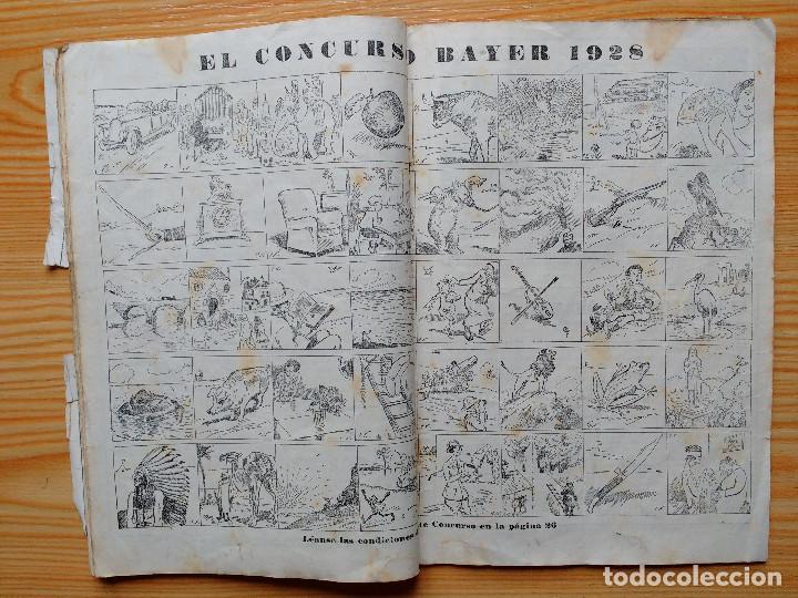 Cat&aacute;logos publicitarios: ALMANAQUE BAYER 1928 - Foto 19
