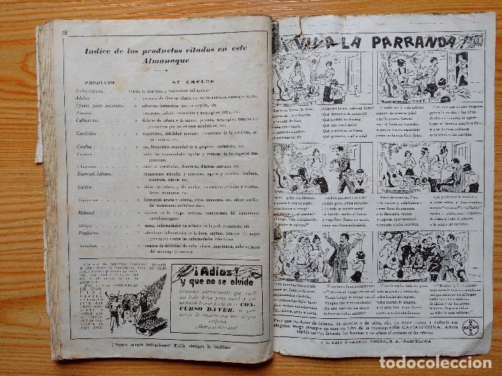 Cat&aacute;logos publicitarios: ALMANAQUE BAYER 1928 - Foto 26