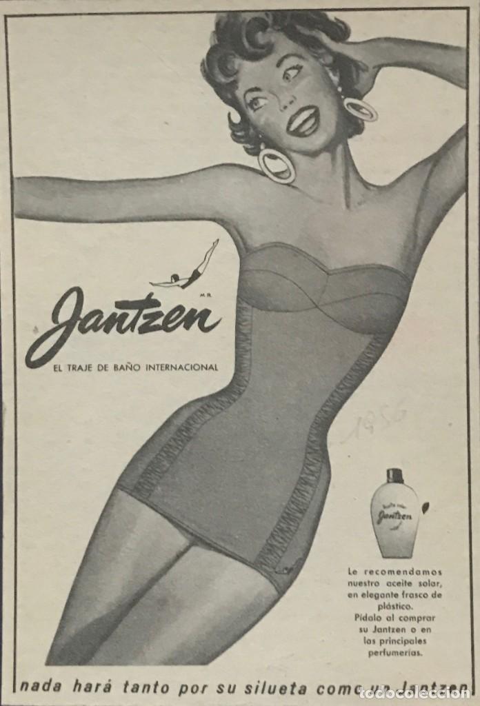 1956 Publicidad traje de baño Jantzen 18,2x25 cm