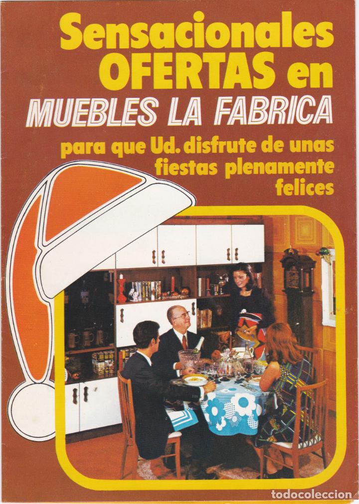 Werbekataloge: catalogo publicidad desplegable de muebles la fabrica