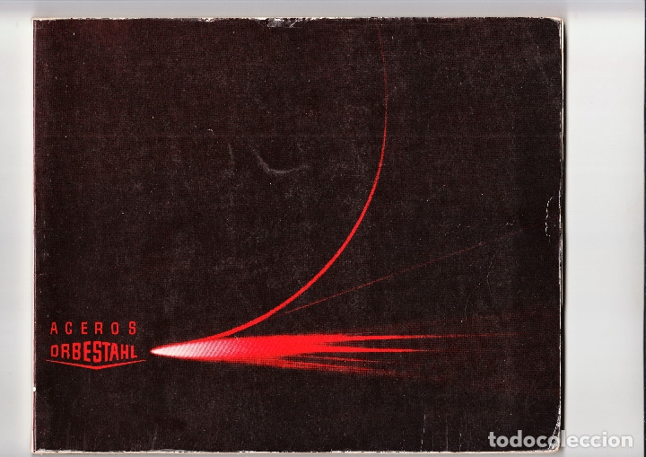 Werbekataloge: CAT&Aacute;LOGO ACEROS ORBESTAHL 1967