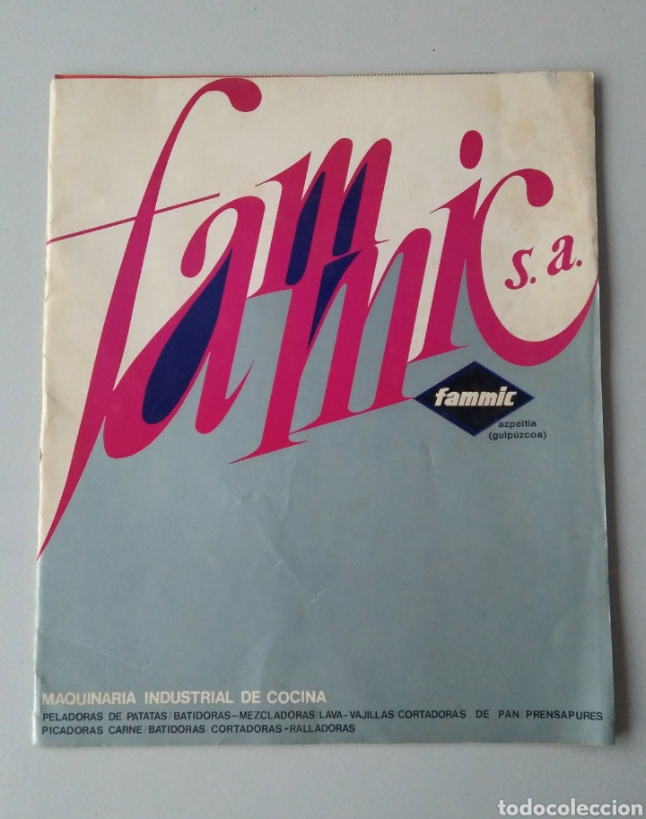 Cat&aacute;logos publicitarios: Cat&aacute;logo publicidad Fammic