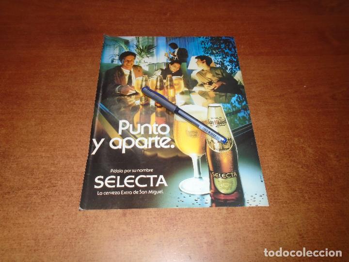 Cat&aacute;logos publicitarios: PUBLICIDAD EN PRENSA A&Ntilde;OS 90: SELECTA SAN MIGUEL