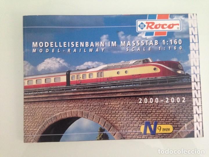 Advertising Catalogs: TREN, CATALOGO ROCO,2000-2002, ESCALA N, 100 P&Aacute;GINAS