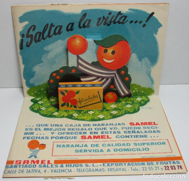 Publicidad Por Correspondencia Naranjas Samel Sold Through Direct Sale