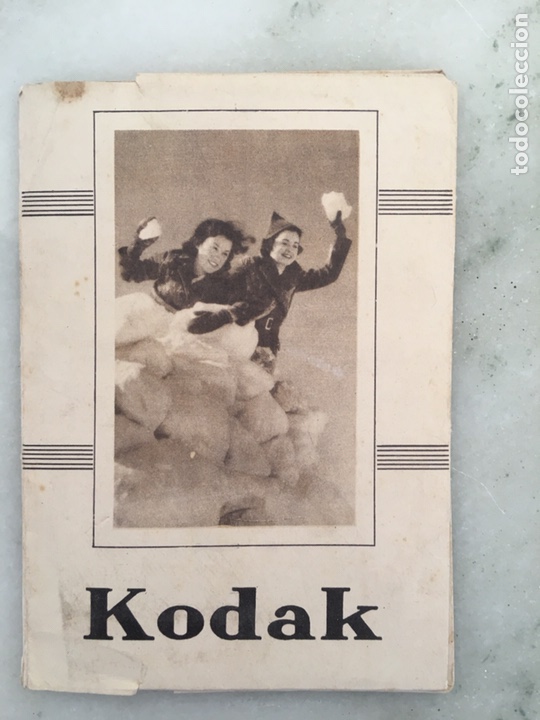 Cataloghi pubblicitari: Muy antiguo porta fotos negativos Kodak