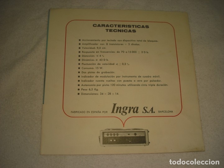 Cat&aacute;logos publicitarios: INGRA 66  , DIPTICO PUBLICITARIO - Foto 3