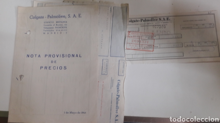 Catalogues publicitaires: Colgate Palmolive Madrid 1967