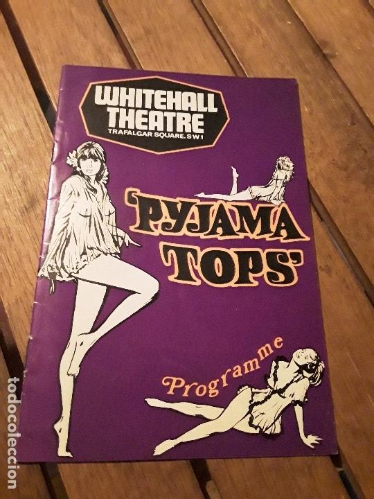 Werbekataloge: Pyjama tops (1969). En ingl&eacute;s. Teatro, musical. Excelente estado.