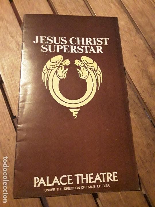 Cat&aacute;logos publicitarios: Jesucristo Superstar 1974. En ingl&eacute;s. Ilustrado.