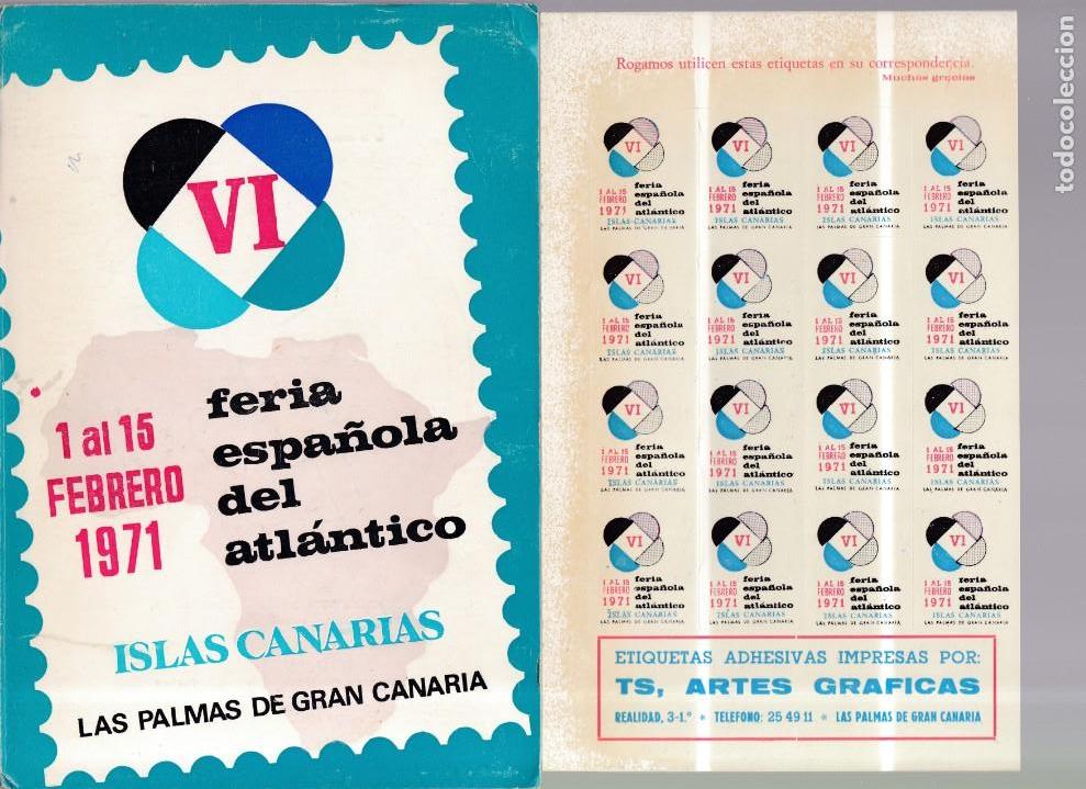 Cataloghi pubblicitari: CANARIAS - FERIA ESPA&Ntilde;OLA DEL ATLANTICO - CATALOGO OFICIAL FEBRERO 1971