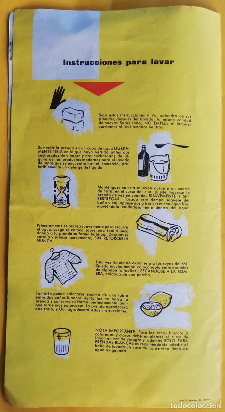 Cat&aacute;logos publicitarios: Folleto lanas Esteban Querol Terrassa - Foto 2
