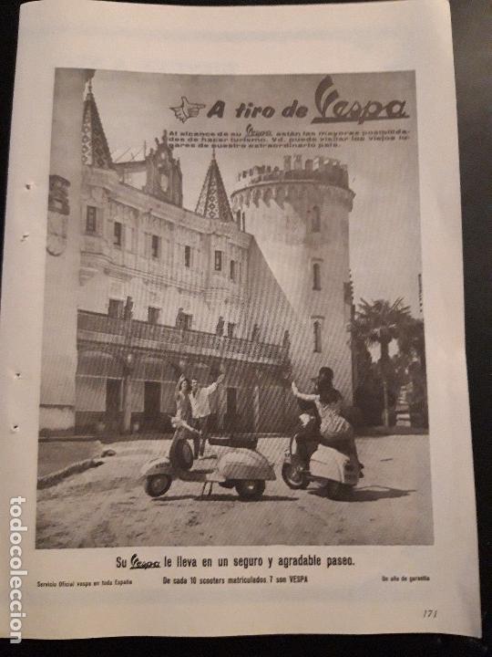 Cat&aacute;logos publicitarios: 1 RECORTE DE PRENSA ANUNCIO DE ** .A TIRO DE VESPA ** OCT 1964 . 19 X 13 CMS.