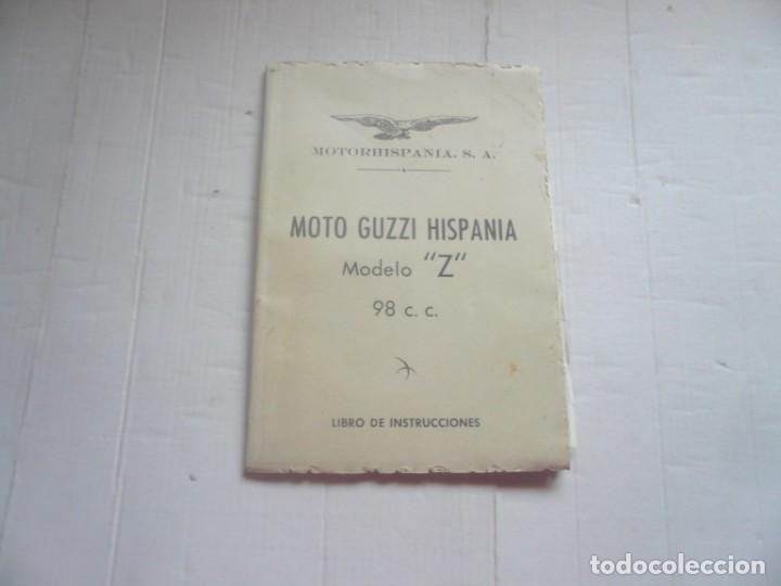 Cat&aacute;logos publicitarios: Moto Guzzi Hispania.Publicitat. - Foto 1