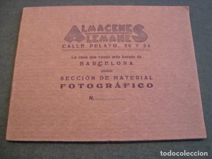 Cat&aacute;logos publicitarios: ALMACENES ALEMANES. SECCI&Oacute;N MATERIAL FOTOGR&Aacute;FICO. CARPETA PUBLICITARIA. BARCELONA, A&Ntilde;OS 30.