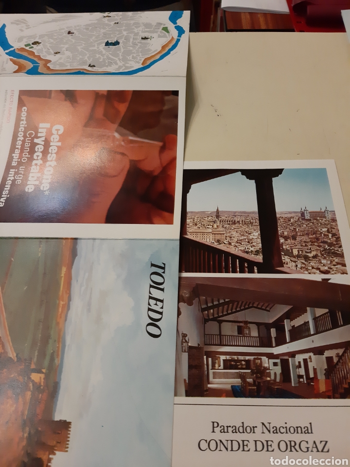 Catalogues publicitaires: Toledo Parador Conde de Orgaz medicamentos essez Scherig