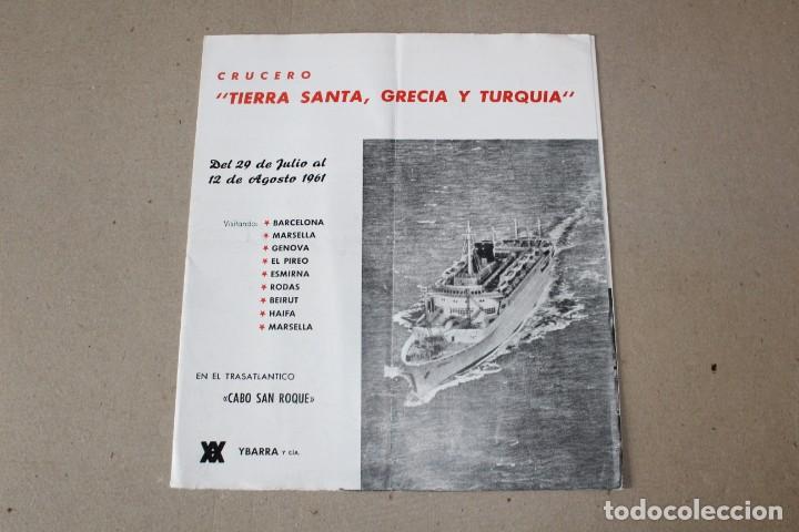Werbekataloge: CATALOGO CRUCEROS COMPA&Ntilde;IA YBARRA Y CIA - A&Ntilde;O 1961