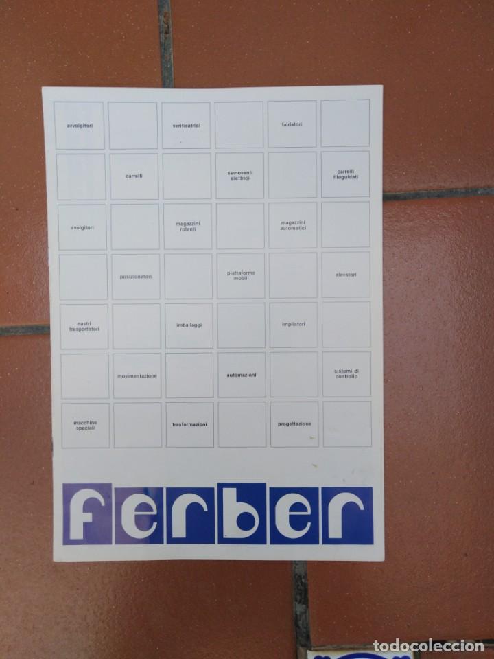 Cat&aacute;logos publicitarios: folleto - catalogo ferber - Foto 1