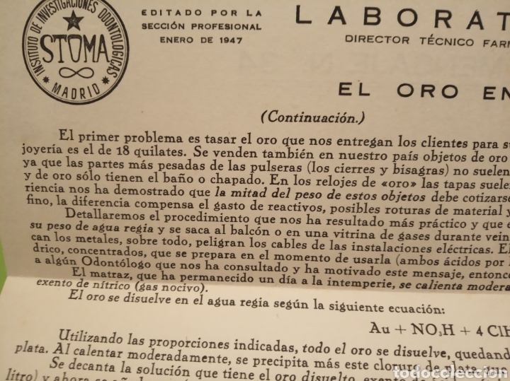 Cat&aacute;logos publicitarios: El oro en odontolog&iacute;a