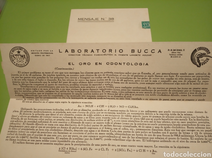 Cat&aacute;logos publicitarios: El oro en odontolog&iacute;a - Foto 2