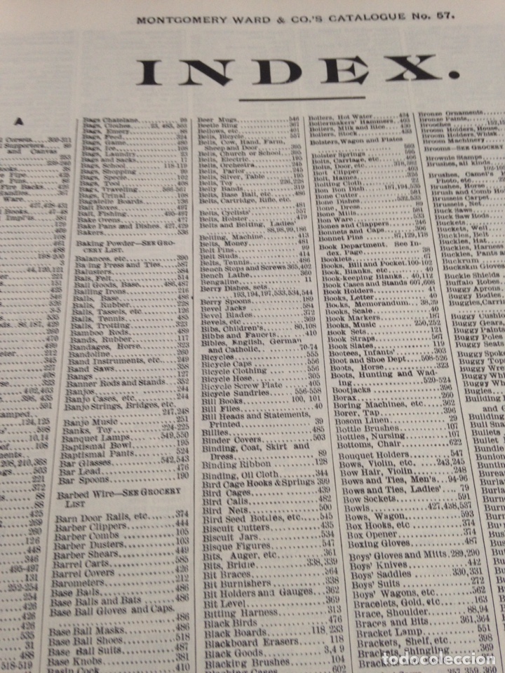 Cat&aacute;logos publicitarios: Catalogo montgomery ward 1895 - Foto 3