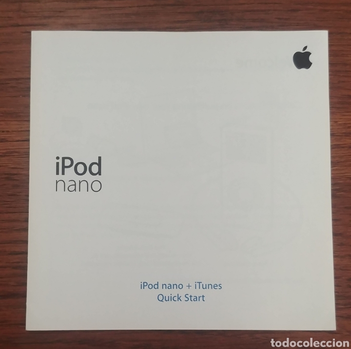 Cat&aacute;logos publicitarios: Instrucciones Ipod Nano Apple - Foto 1