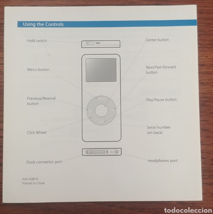 Cat&aacute;logos publicitarios: Instrucciones Ipod Nano Apple - Foto 2