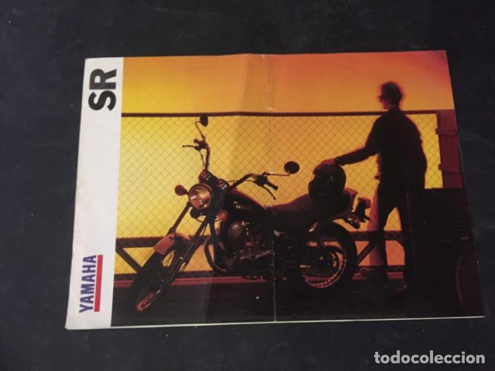 Cat&aacute;logos publicitarios: TRIPTICO PUBLICITARIO YAMAHA MOTO MOTOS