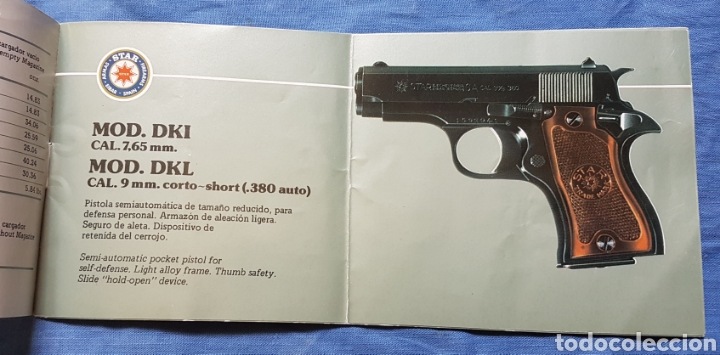 Cat&aacute;logos publicitarios: Cat&aacute;logo armas Star eibar - Foto 2